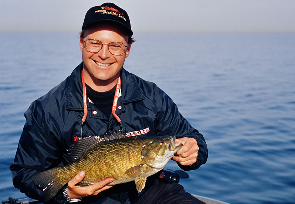 Where shoreline bass tend to draw a lot of fishing pressure, tournament pros like Mark Counsell know that those located in open water off shoreline features are often ignored.