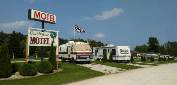 Business Card: Countryside Motel & RV Sites