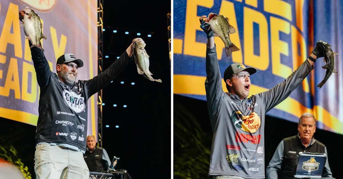 BASSMASTER CLASSIC: Rasmussen Reels In 2nd With CrushCity, Huff Cranks Up 3rd With OG Tiny